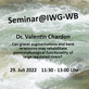 Seminar@IWG-WB am 29. Juli 2022